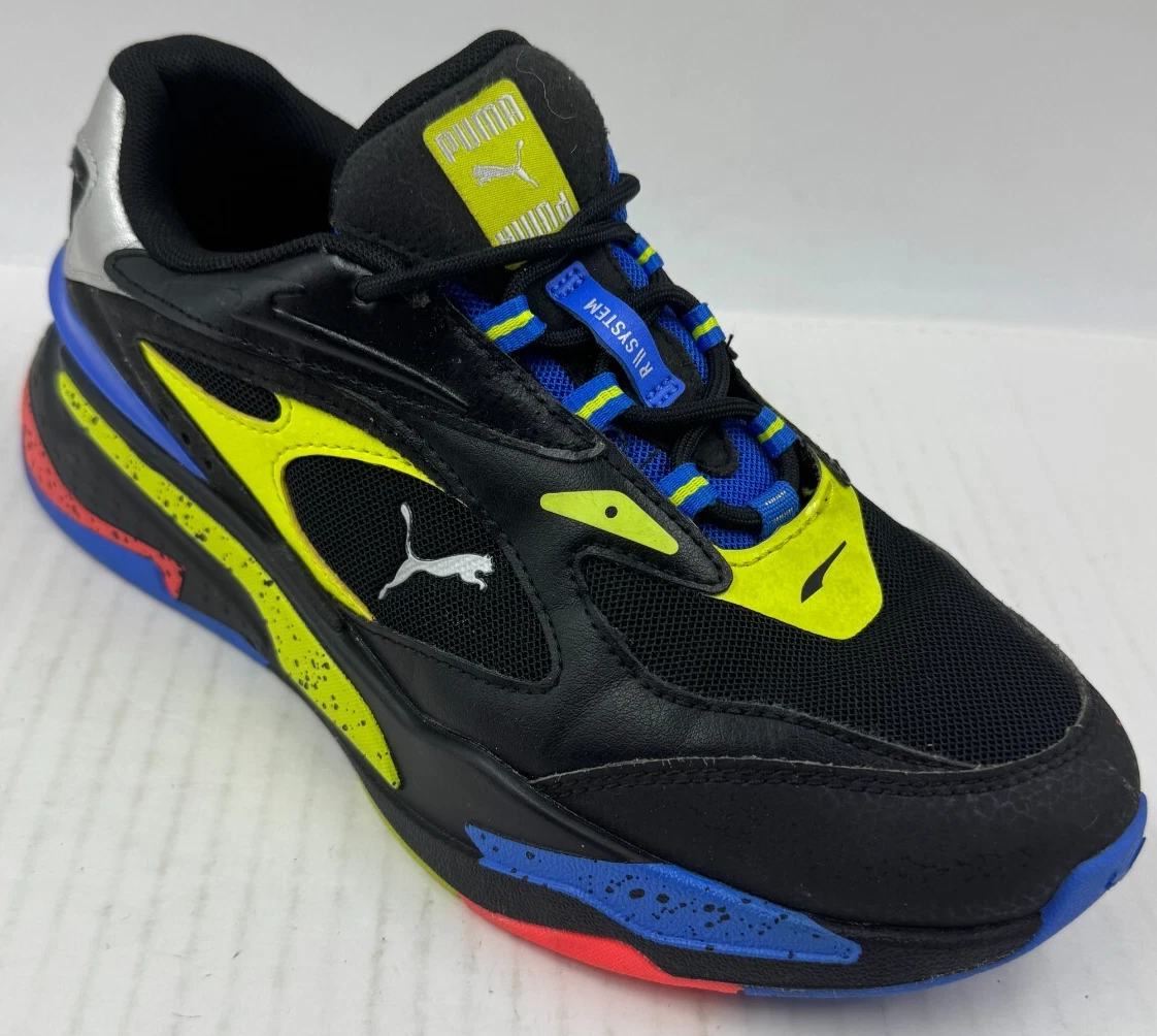 Puma RS Fast Kids Sneaker 6.5 Multicolore Lacci Scarpa da Corsa Atletica 385135 01