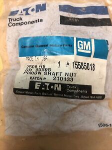 15585018 GM PINION SHAFT NUT EATON 210133 NOS