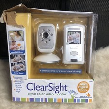 Summer Infant Baby Monitor Cordless ClearSight Digital Color Video  Sound