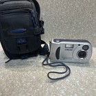Sony Cyber-shot Dsc-P31 2.0Mp Digital Still Camera - Silver & Case