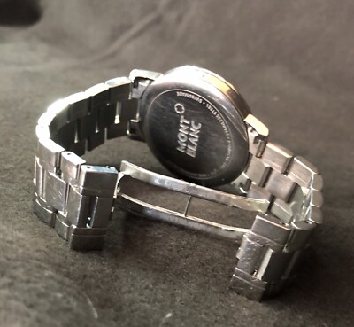 MONTBLANC モンブラン サミット 7093 メタルベルト クォーツ 38mm Montblanc Summit Men's 7093 Watch | eBay