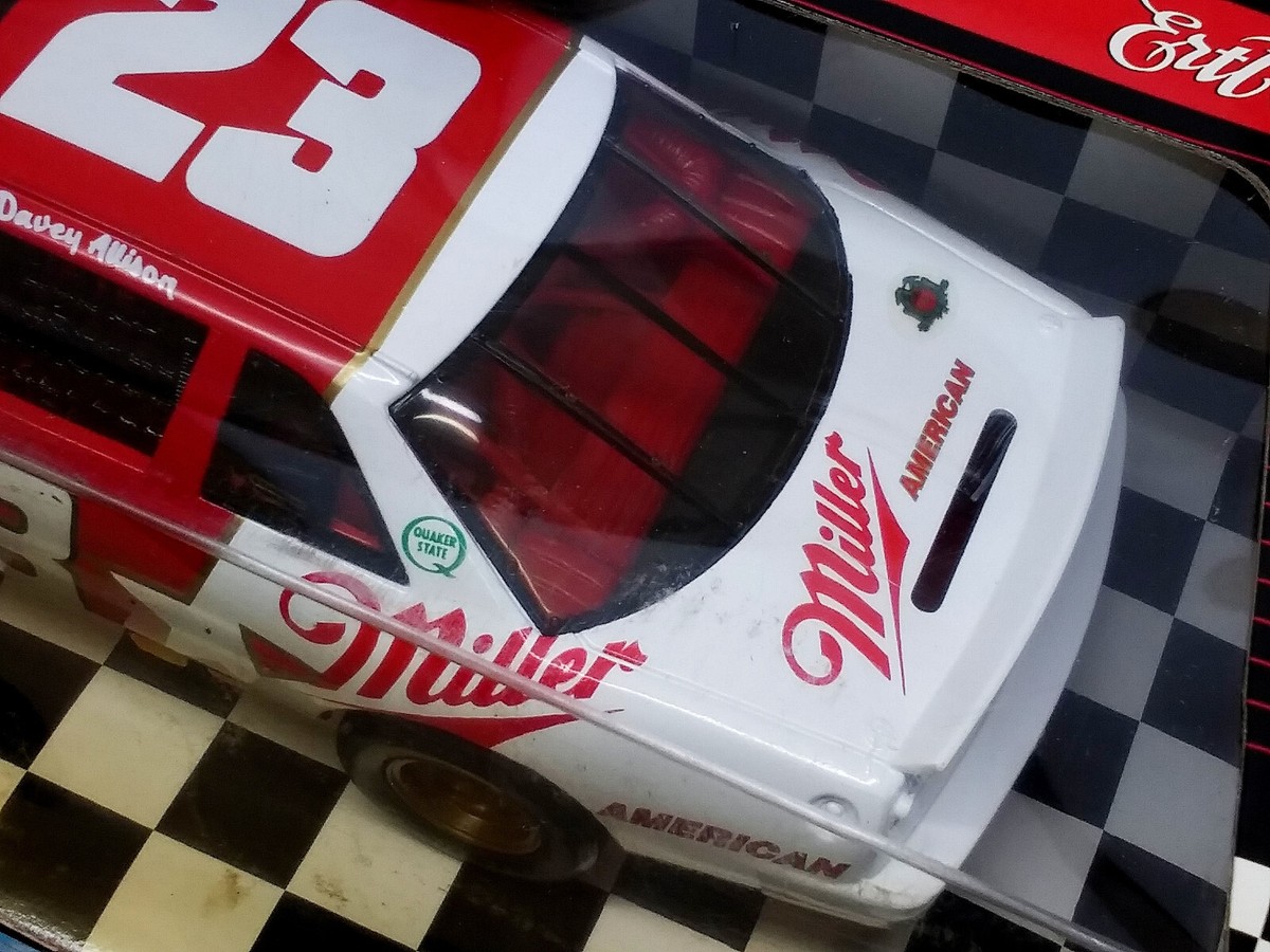 Vintage NASCAR #23 Davey Allison Miller American 1985 Chevy