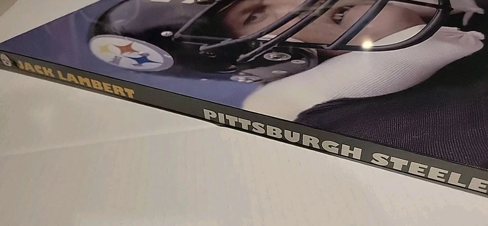 Jack Lambert Canvas Wall Art 14"×21" - Image 3 of 4