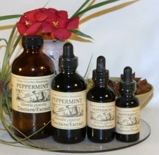 PEPPERMINT Tincture Breath Digestion Nausea Ease Traditional Folk Remedy Extract