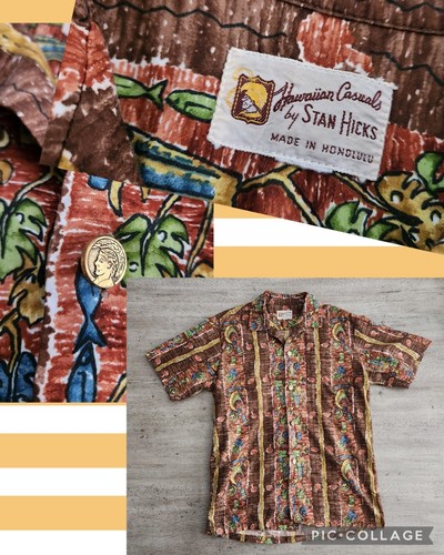 Vintage 50s hawaiian casuals - Gem