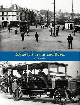 ROTHESAY TRAMS BUSES Isle of Bute Transport Scotland NEW Vehicles Photo