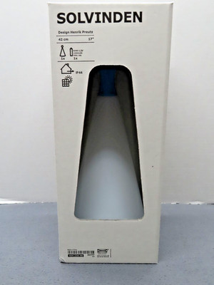 IKEA SOLVINDEN LED Solar-Powered Outdoor Table Lamp NEW 404.220.98