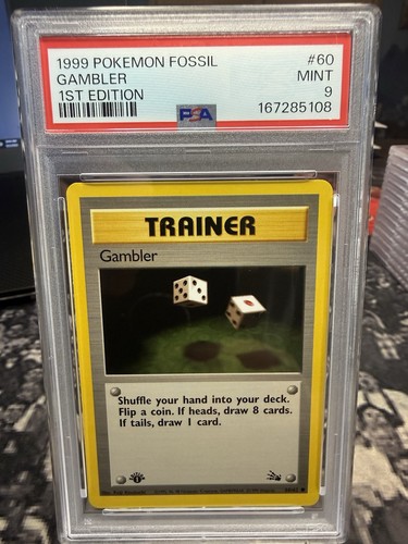 Gambler (1st Edition) graded PSA 9 for sale on eBay