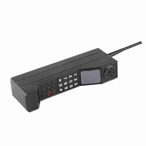 Adorno retro de ladrillo para teléfono celular años 90 utilería de teléfono antiguo ladrillo MHWV - Imagen 15 de 23
