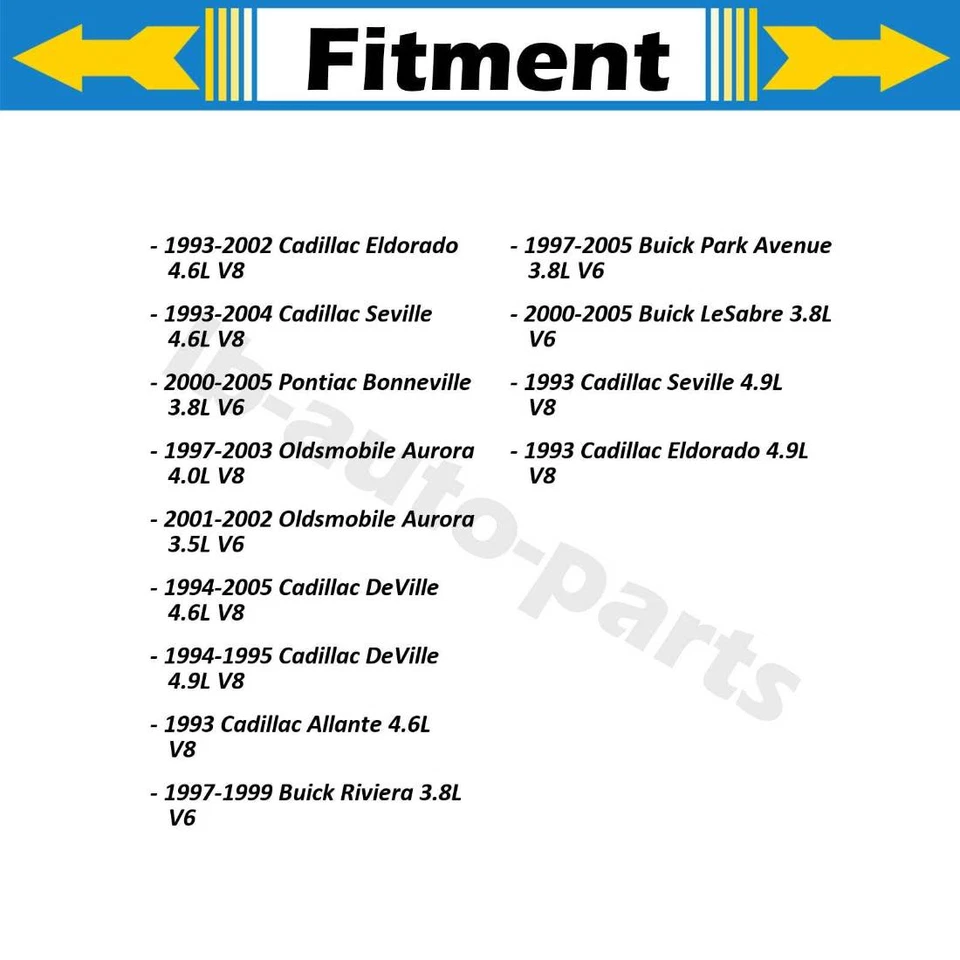 Front Brake Hose Line 2x Fits Cadillac DeVille 4.9L 1994-1995 Foto 2 de 4