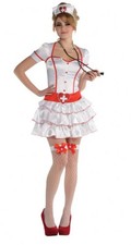 Ladies Size Small Sexy Nurse Costume Hen Party Outfit