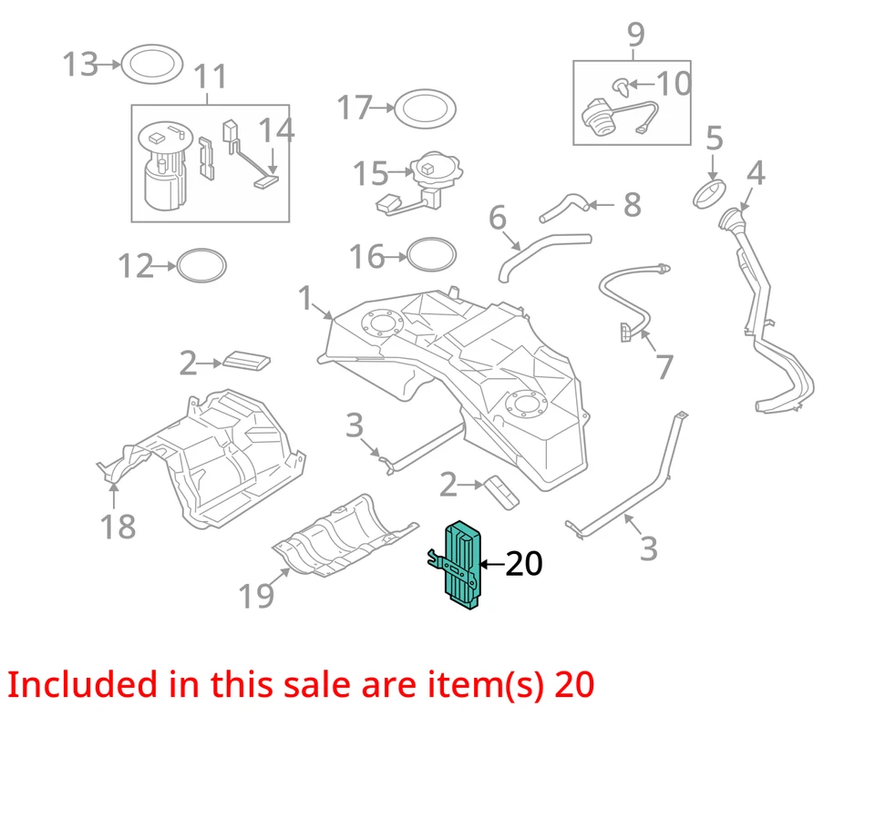 Chassis ECM Fuel Pump Fits 09-13 INFINITI FX SERIES 29006576 — 第 4/4 张图片