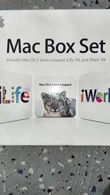 Apple Mac Box Set Includes Mac OS X Snow Leopard, iLife & iWork 2009