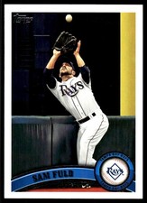 Sam Fuld 2011 Topps Update #US267 Rays MLB READ FREE SHIPPING AutographDen