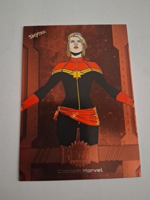 2023 Marvel Metal Universe Avengers - Captain Marvel - 111 - Copper