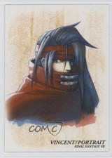 2000 Final Fantasy Art Museum First Edition Portrait Vincent Valentine #134 1ou7
