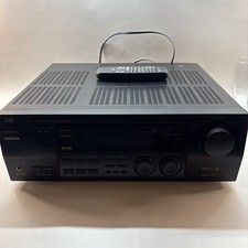 JVC RX-778V Audio Video Receiver Dolby Digital Surround W/remote Bundle Teated