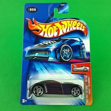 2004 Hot Wheels #059 'Tooned Sir Ominous Dark Red First Editions 59/100 PR5