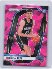 2024-25 Panini Prizm #256 Tristan da Silva Prizms Pink Ice