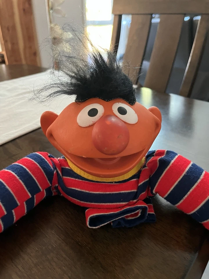 Marioneta de mano Sesame Street Rowlf Dog Grover Fisher Price 1977 vintage + Foto 3 de 4