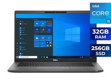 Dell Latitude 7420 Laptop Intel Core i5-1145G7 16GB RAM 256GB SSD 14" FHD Webcam