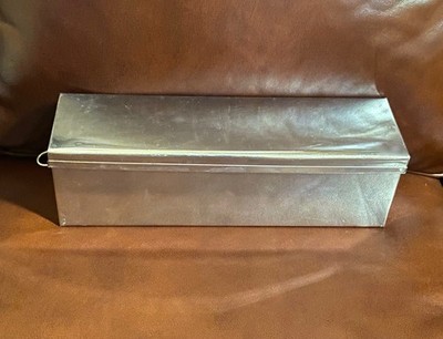 Stainless Steel Box With Lid - 13.5  Food Storage Box - Restaurant