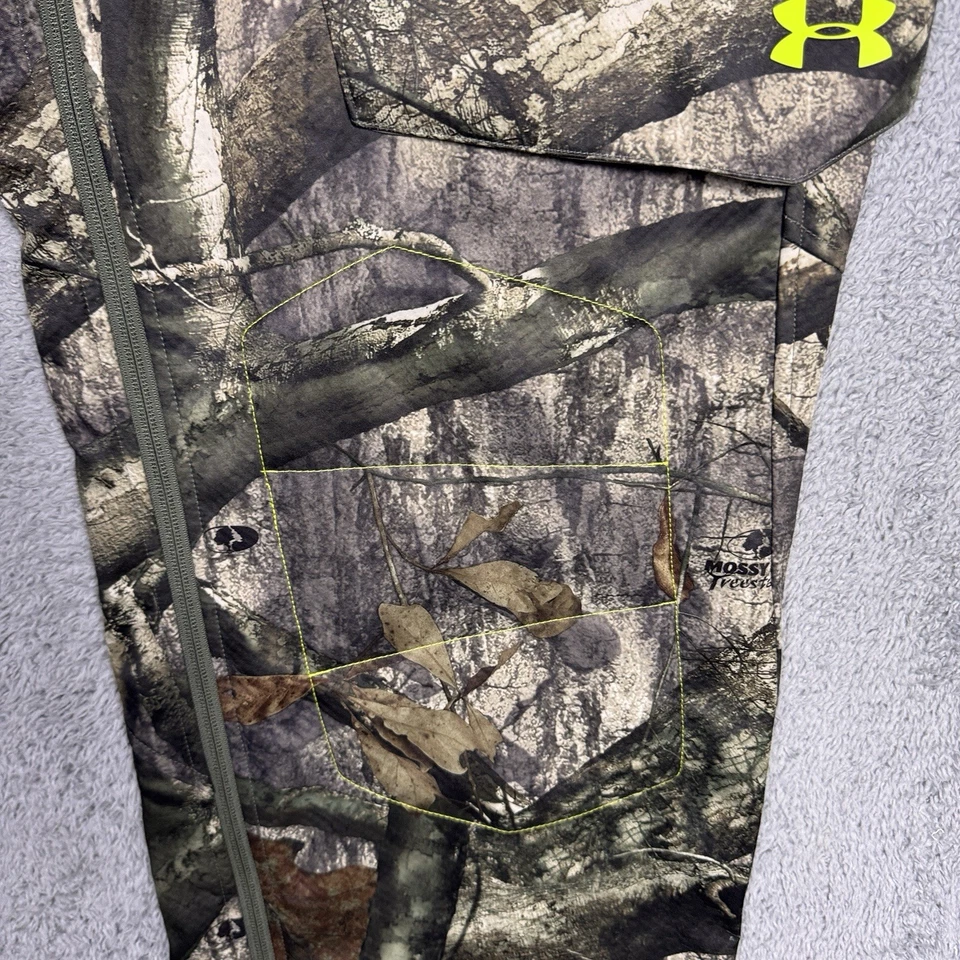 Under Armour Scent Control Pant Men 3XL Softshell Storm Cold Mossy Oak Treestand - Image 3 of 4
