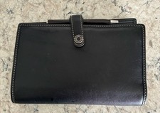 Vintage Coach Leather Organizer/Planner with Original Coach Pen