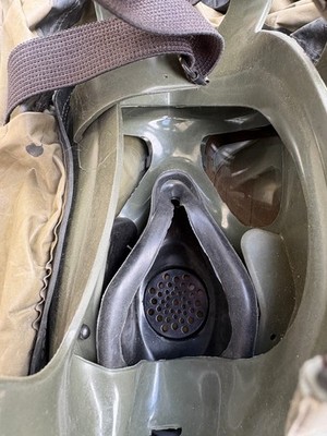 US Army Military M40/M42 Gas Mask w/ Carry Bag – Size Medium | eBay