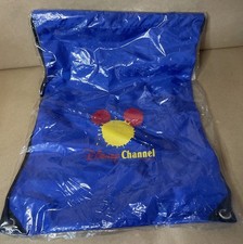 Drawstring Disney Channel Bag. Perfect For PE / Gym. Unused Promotional
