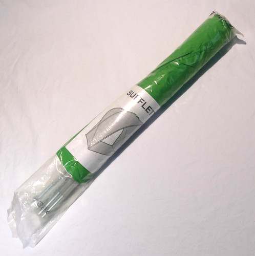 IKEA SUFFLETT Green Overhead Cover Kid's Childrens Bed Tent Partially Opened