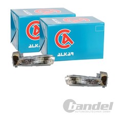 2X ALKAR BLINKER BLINKLEUCHTE AUßENSPIEGEL LINKS+RECHTS passend für CITROËN C3 C