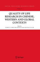 Daniel T. L. Shek (U. A.) | Quality-Of-Life Research In Chinese, Western And...