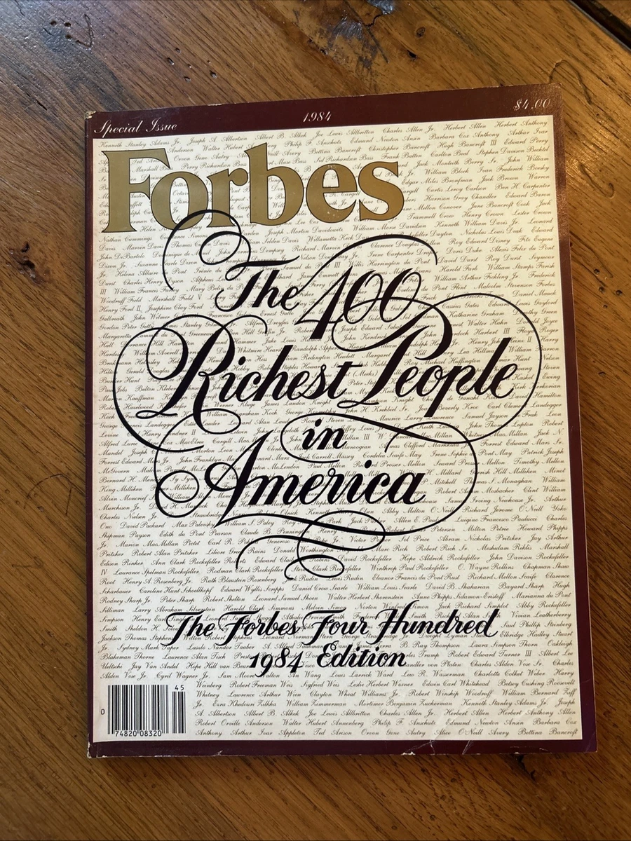 Forbes Magazines 1980-1999 for sale - eBay