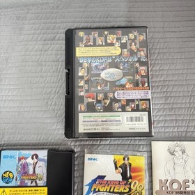 The King of Fighters 98 Neo Geo AES NG SNK Video Game Japanese Edition CIB