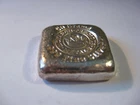 50 GRAMS MONARCH .999+ Silver Bar Thick Cast poured GORGEOUS TONE