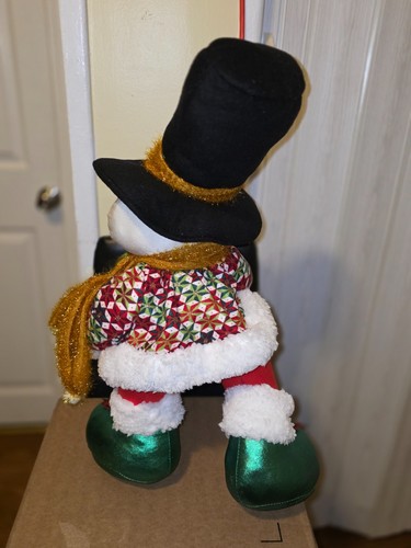 Snowman handmade / decorative / Christmas / centerpiece - Picture 3 of 4
