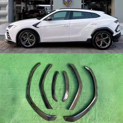 For Lamborghini Urus Real Carbon Top style Wheel Fender Trim Kit Widening Fender