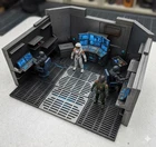 Control Center Command Room 3.75" Figure Playset Collapsible 1:18 Diorama