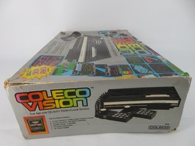 Genuine ColecoVision Console Bundle + 5 Games Controllers Cables IN BOX - WORKS