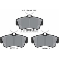 Textar 2353202 Bremsbelagsatz FüR Chrysler Pt Cruiser Pt