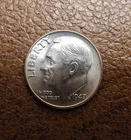 1947 ROOSEVELT DIME Coin Very good condition (see photos) #1