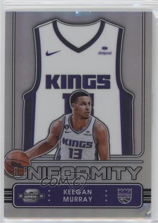 2022-23 Panini Contenders Optic Uniformity Keegan Murray #26 4f5