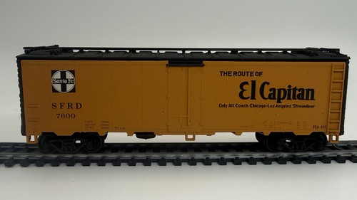 Acopladores Kadee HO Athearn Santa Fe 40’ acero SFRD 7600 El Capitan | Zustand: Used