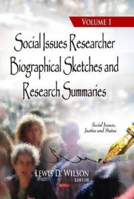 Lewis D Wilson Social Issues Researcher Biographical Sketche (Gebundene Ausgabe)