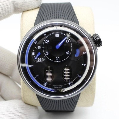 HYT H0 Blue Night Stainless Steel Manual Wind Men's Watch H01059-A