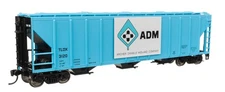 49402 Walthers HO 50' Pullman-Standard PS2-CD 4427 3-Bay Covered Hopper ADM 3120
