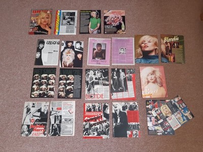 Clippings Blondie Debbie Harry Deborah Dutch German  13 articles