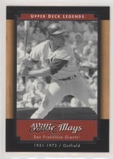 2001 Upper Deck Legends Willie Mays #69 HOF 02v3