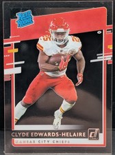 2020 Panini Chronicles Clearly Donruss Rated RCs #RR-CEH Clyde Edwards-Helaire